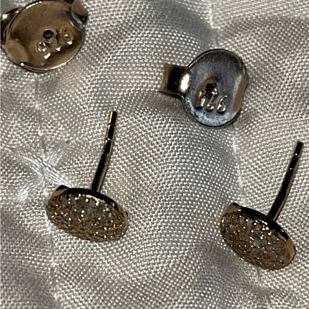 Group of silver 925 studs. - Picture 9 of 11
